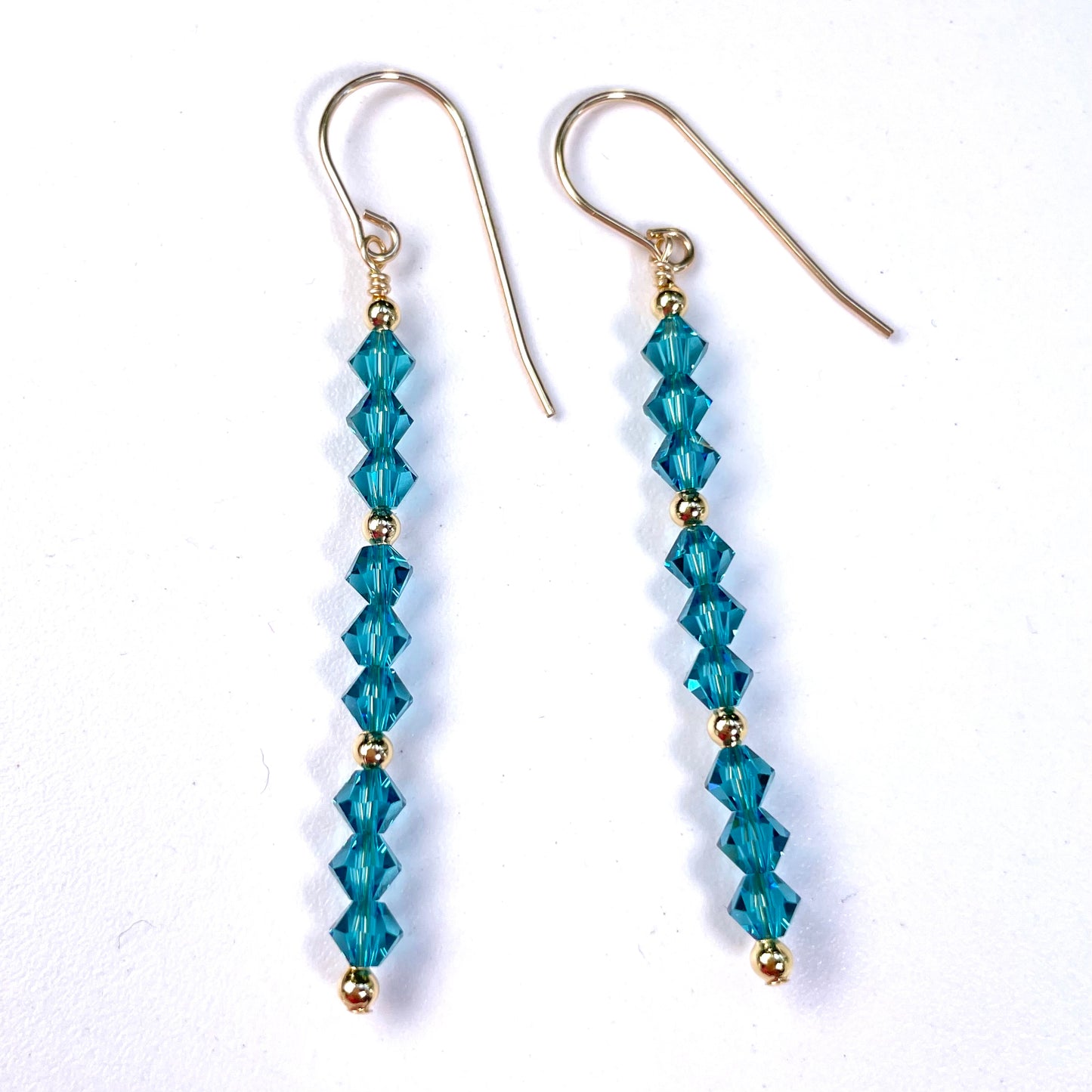Caribbean Swarovski Crystal Earrings