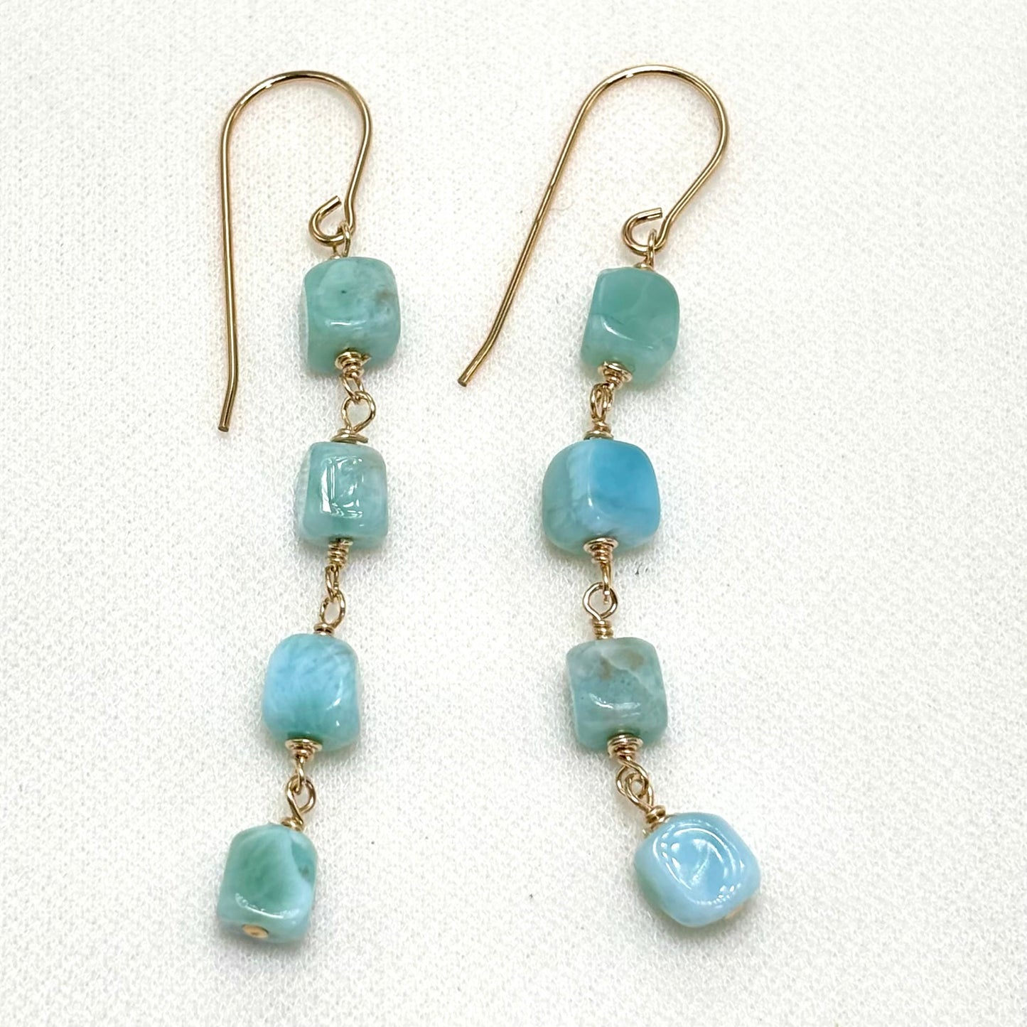 Larimar Earrings