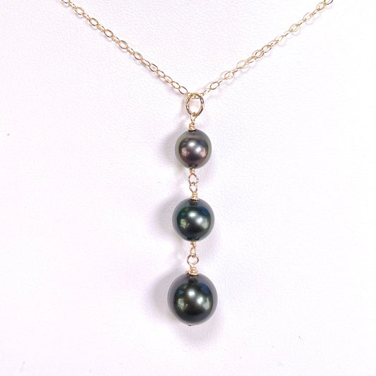 Tahitian Pearl Night Necklace