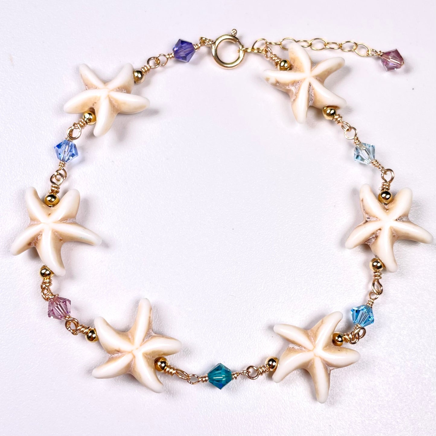 Rainbow Starfish Bracelet