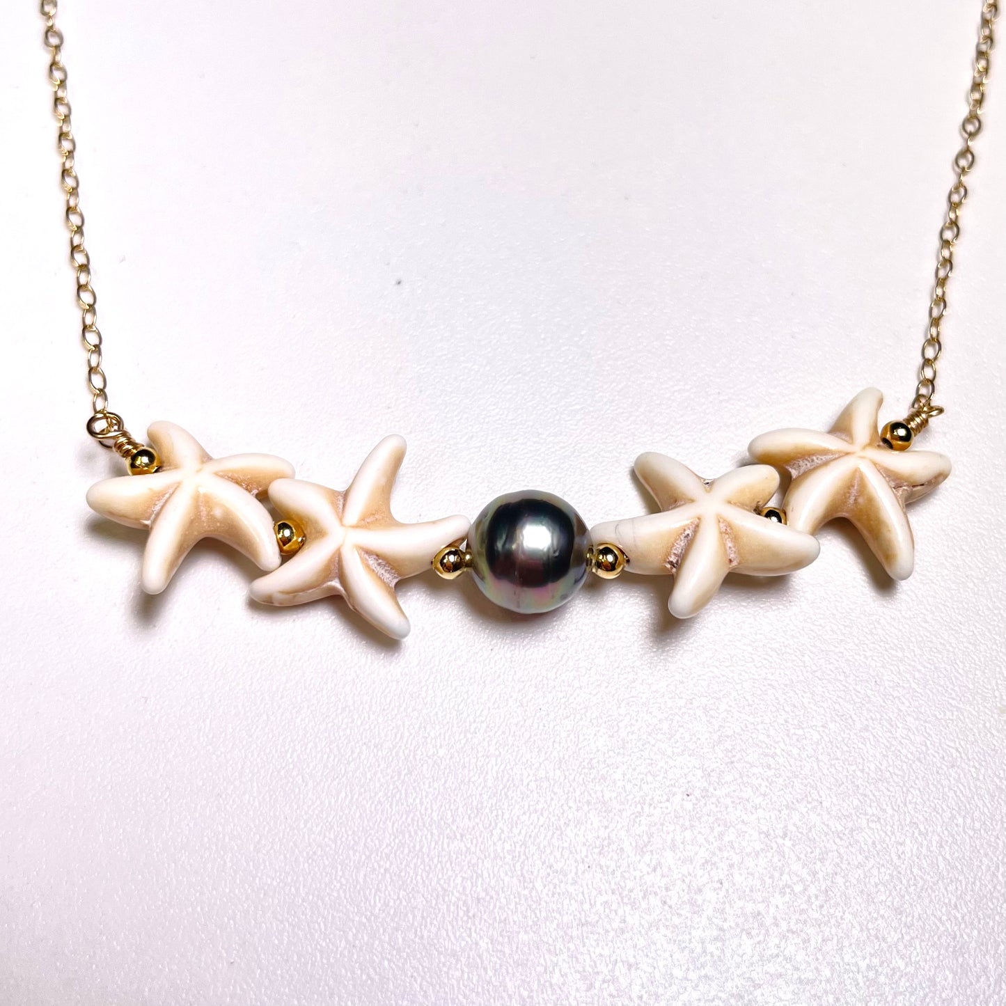 Tahitian Pearl Starfish Necklace