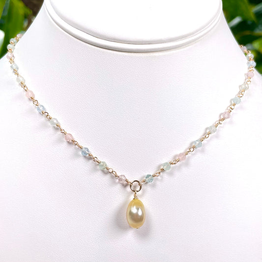 Golden South Sea Pearl Dream Necklace