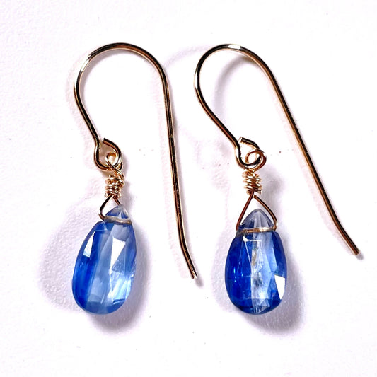 Ocean Blue Kyanite Earrings