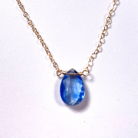 Ocean Blue Kyanite Necklace