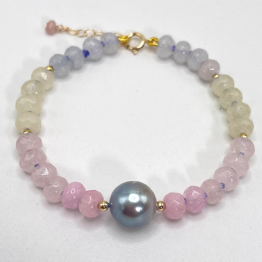 Pastel Ombré Tahitian Pearl Bracelet