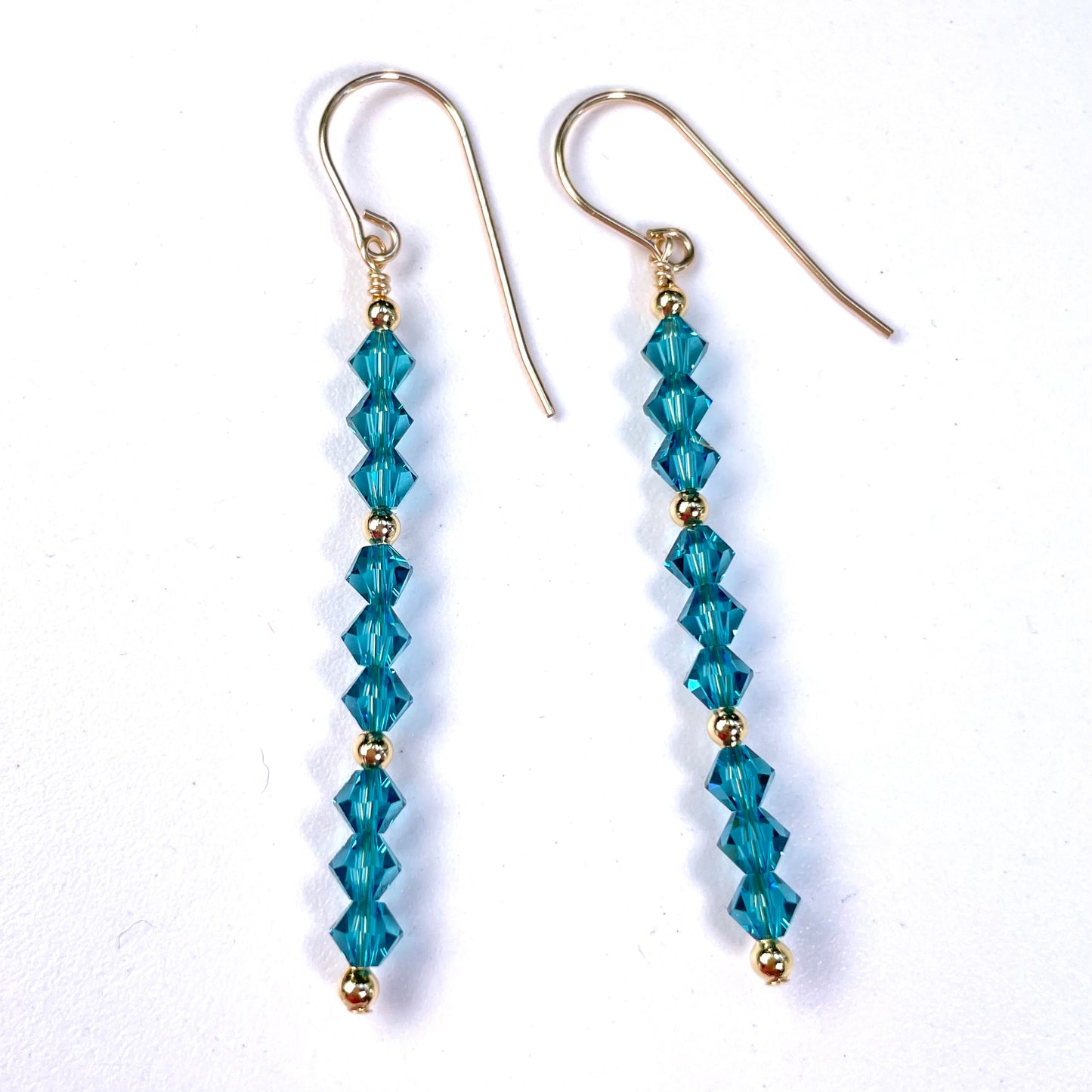 Caribbean Swarovski Crystal Earrings