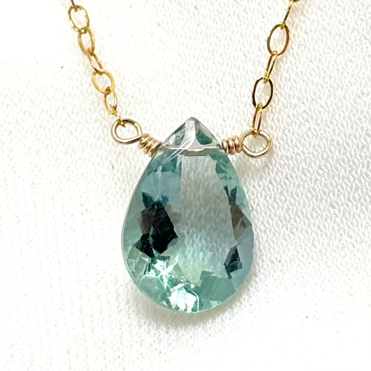 Green Fluorite Necklace
