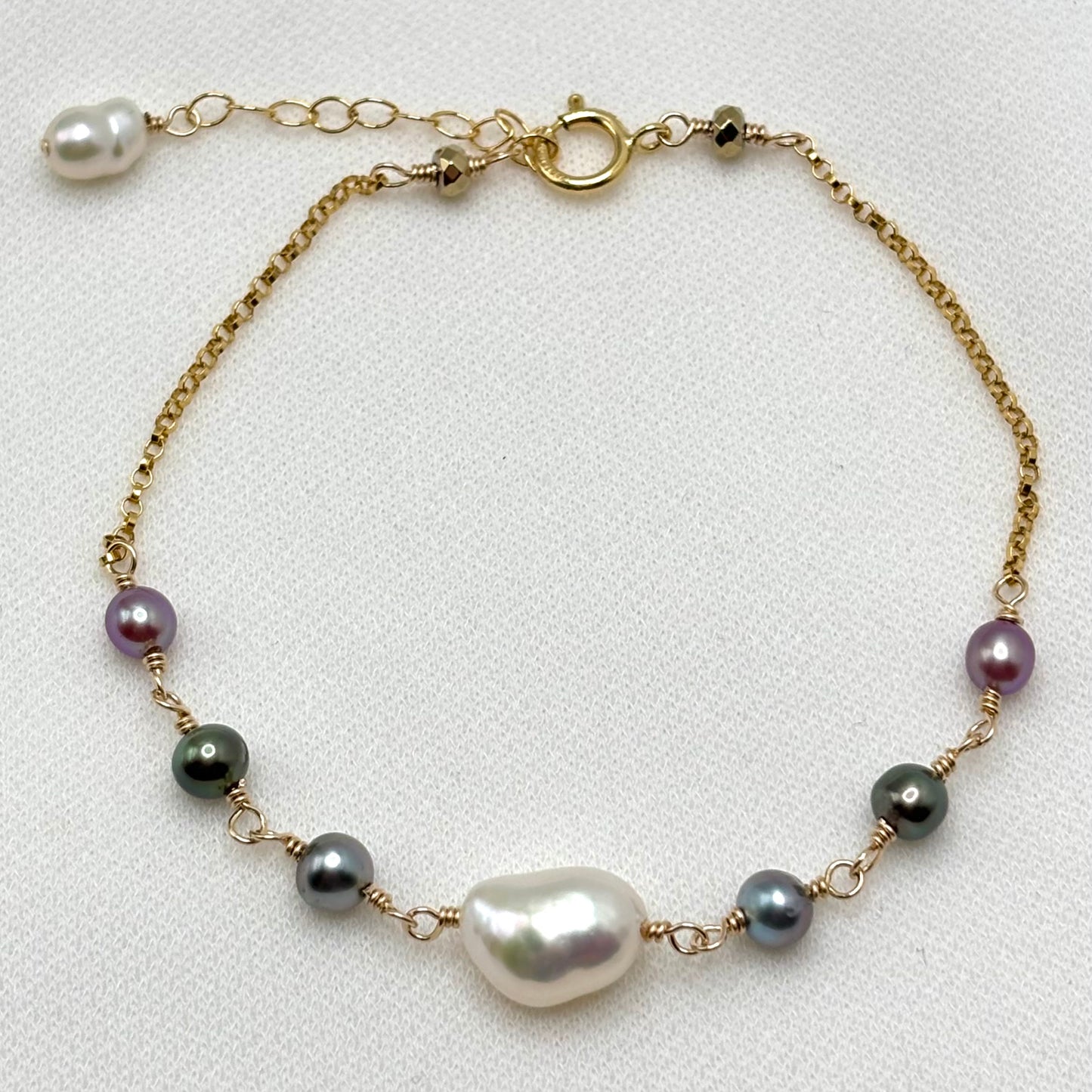 Keshi Candy Drop Bracelet