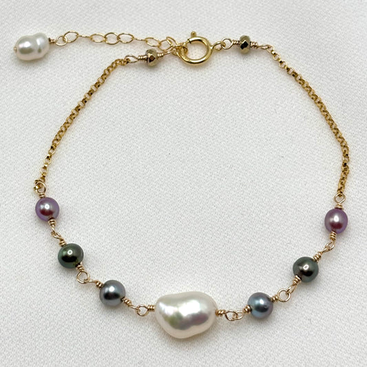 Keshi Candy Drop Bracelet