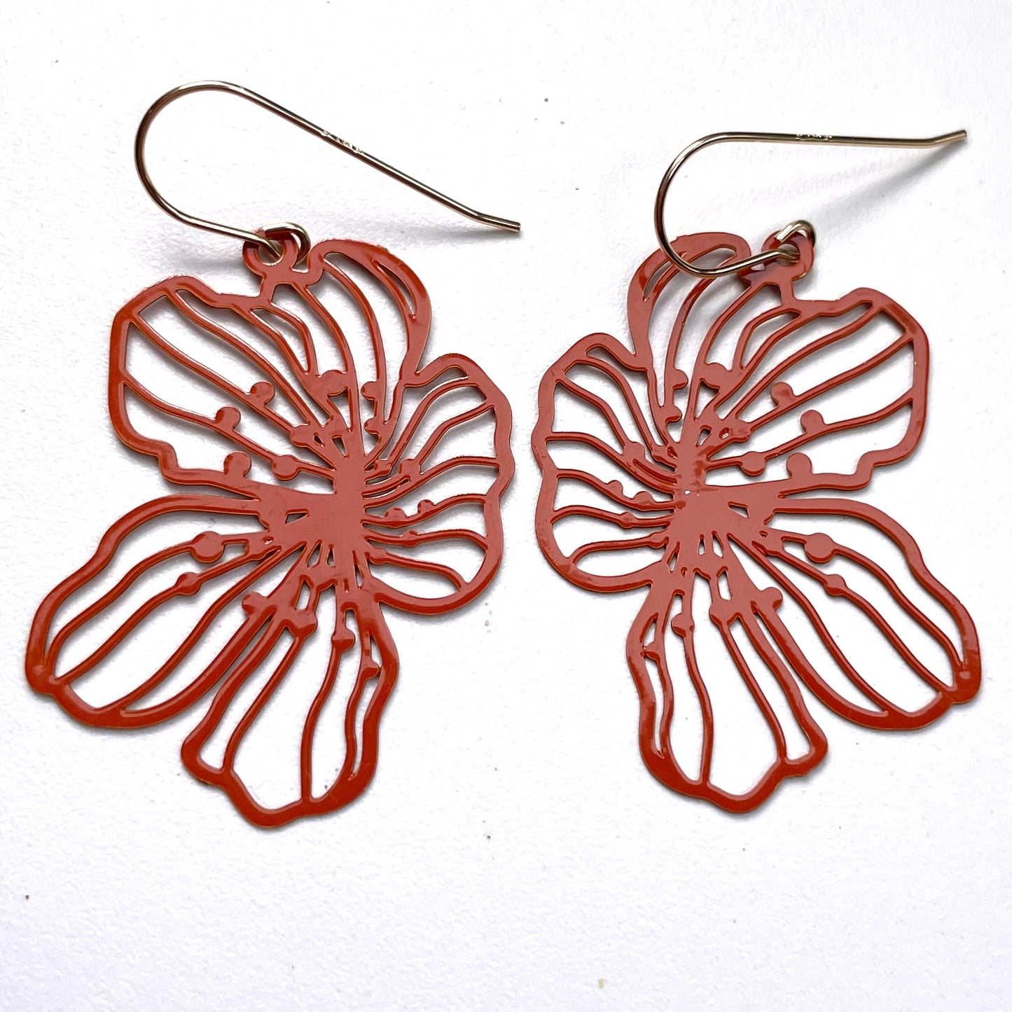 Large Flower Earrings