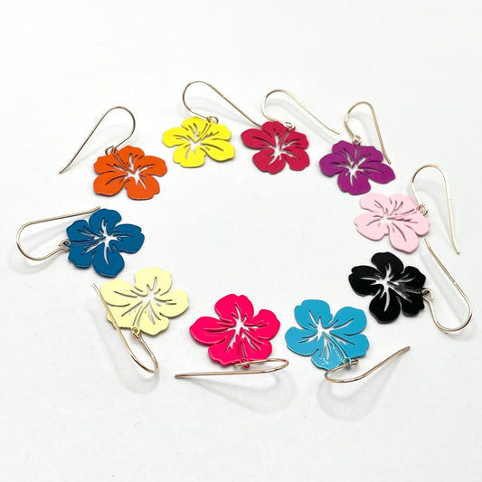 Hibiscus Earrings