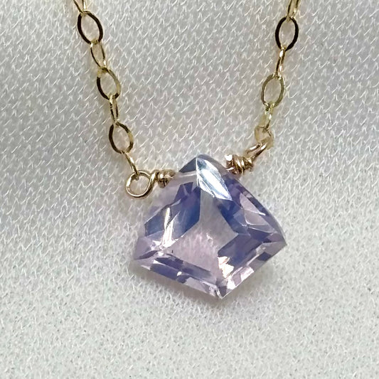 Lavender Quartz Necklace