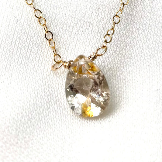 Champagne Imperial Topaz Necklace