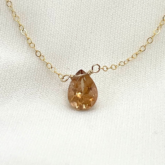 Imperial Topaz Necklace