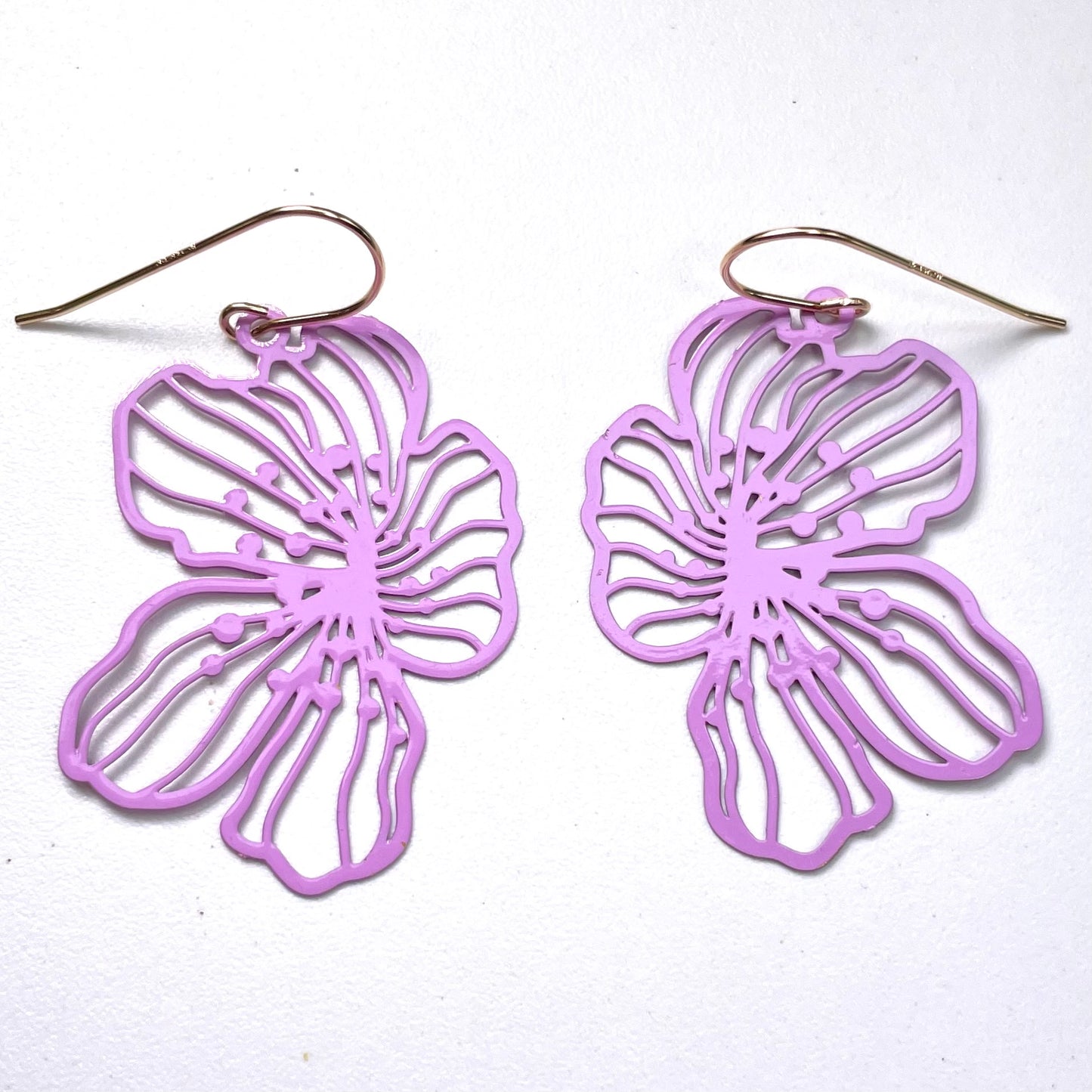 Large Flower Earrings