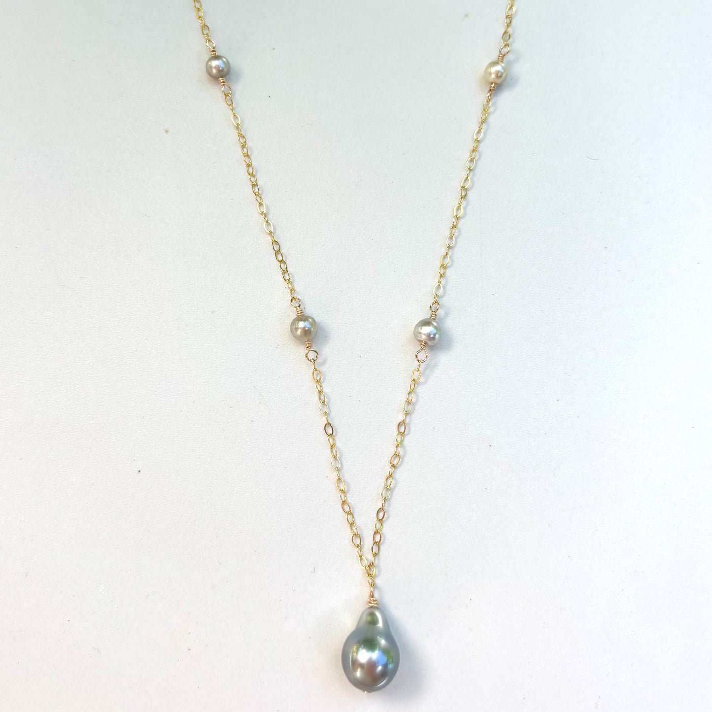 Tahitian Pearl Star Necklace
