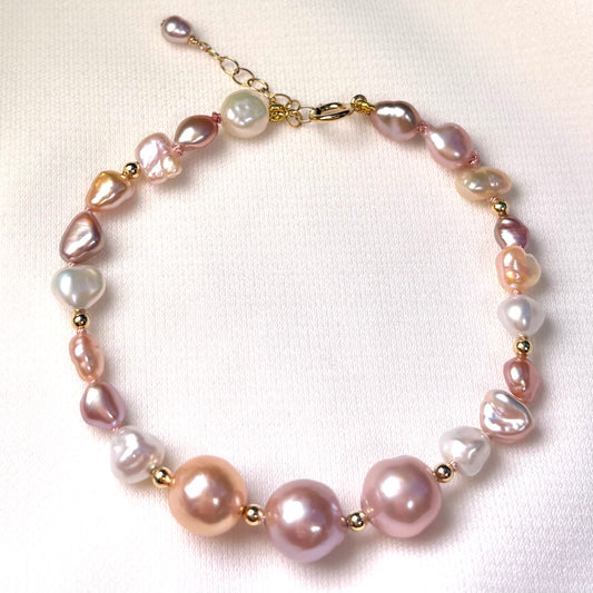 Cotton Candy Cloud Bracelet