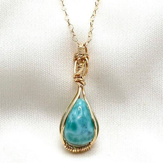 Larimar Necklace