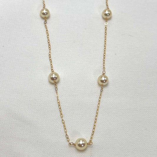 Champagne Akoya Pearl Necklace