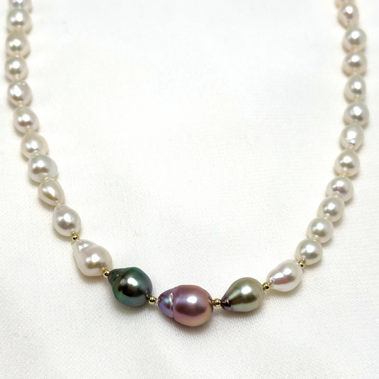 Coconut Candy Strand Necklace