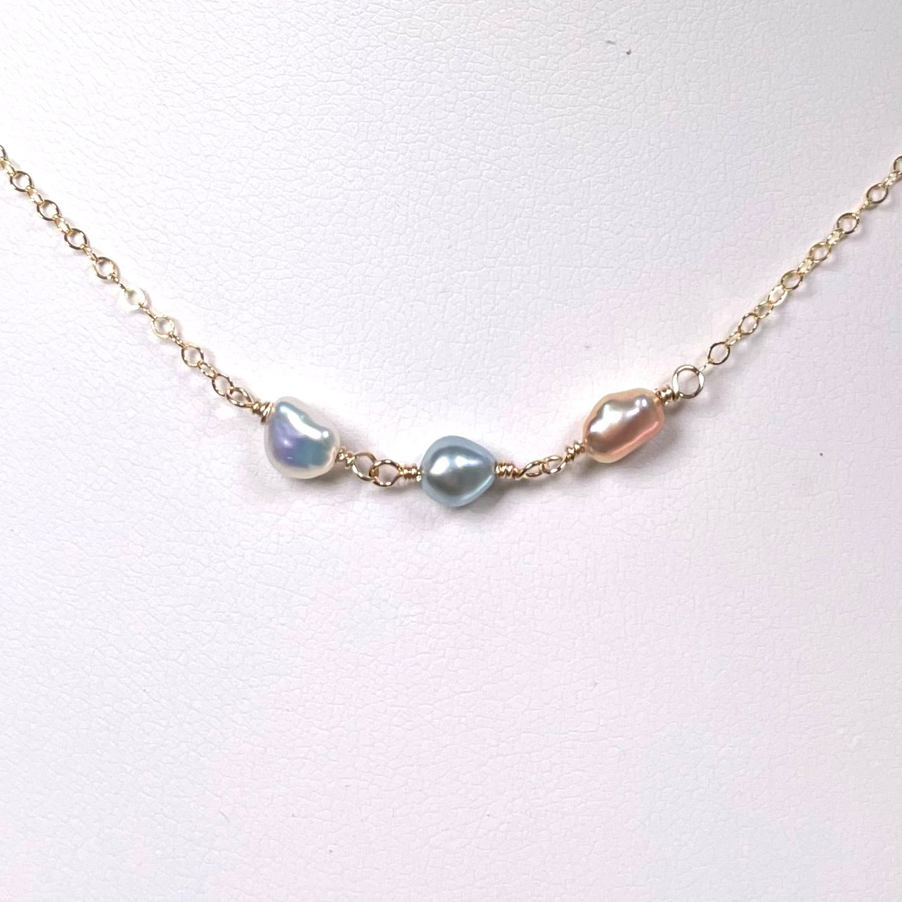 Summer Keshi Pearl Necklace