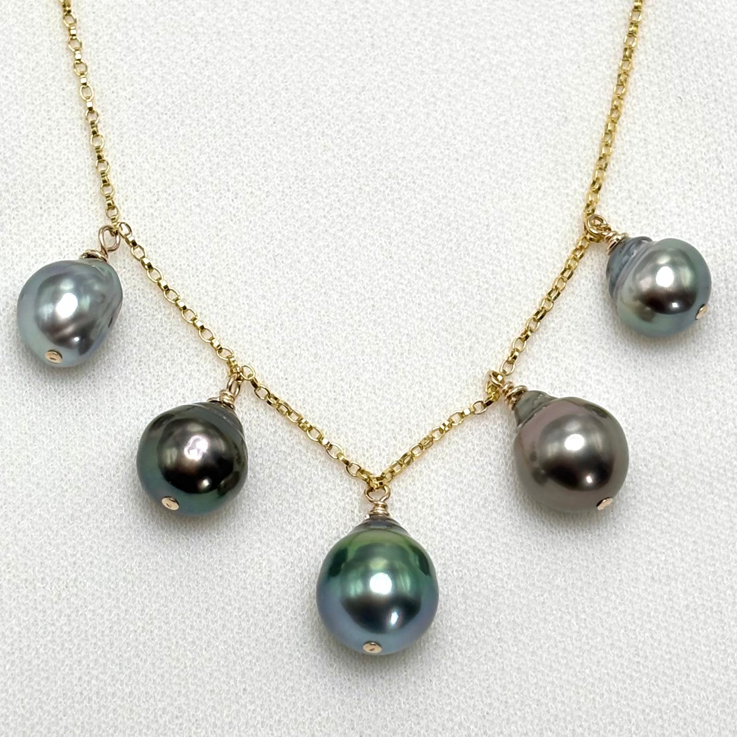 Blue Lagoon Tahitian Pearl Necklace