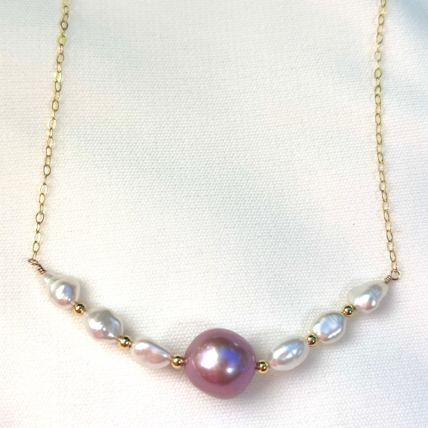 Edison Pearl Cloud Necklace