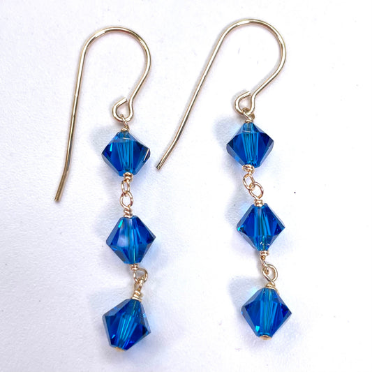 Greece Swarovski Crystal Earrings