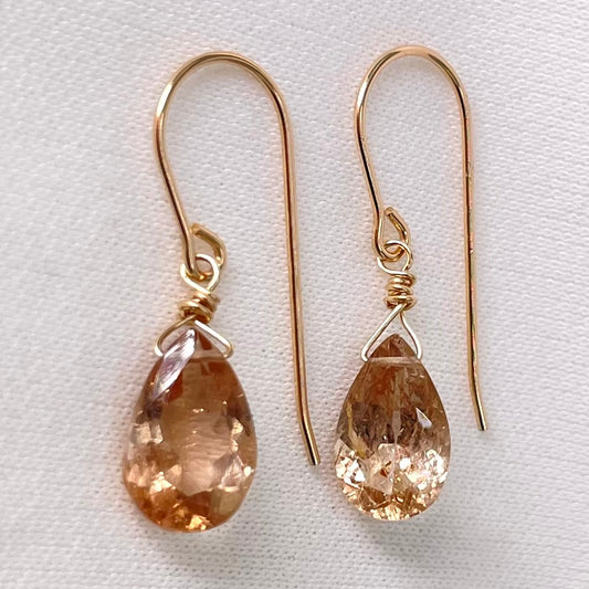 Imperial Topaz Earrings