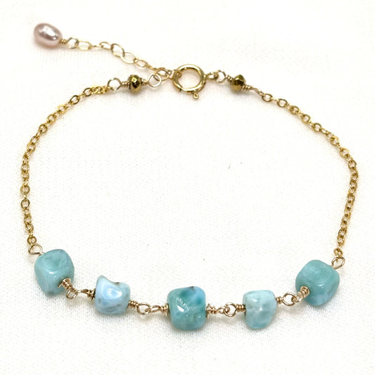 Larimar Bracelet