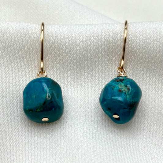 Chrysocolla Earrings