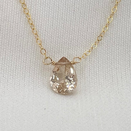 Champagne Imperial Topaz Necklace