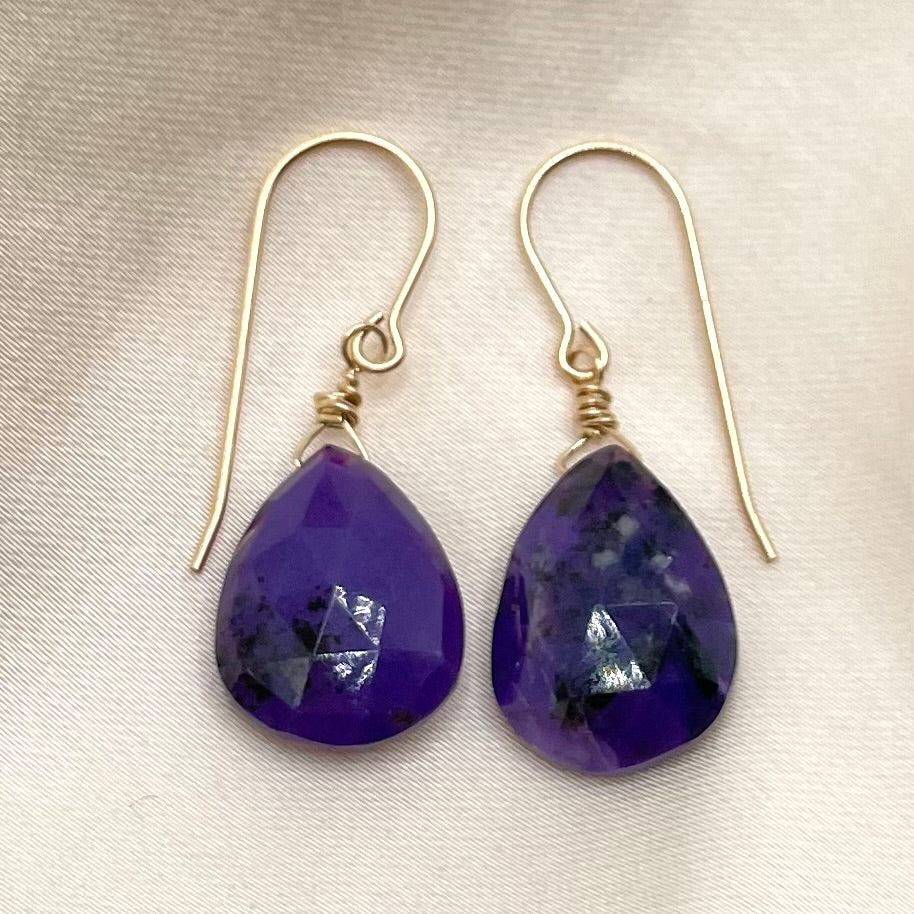 Charoite Earrings