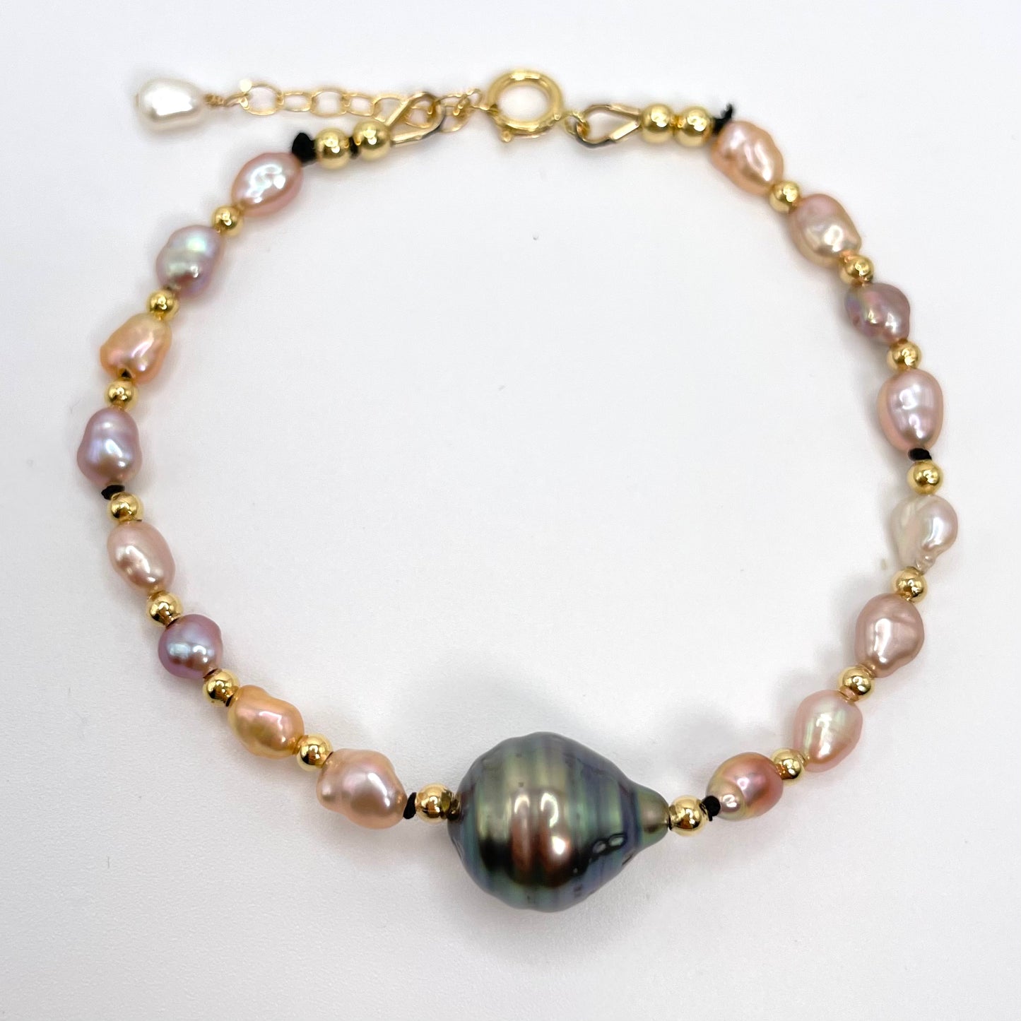 Tahitian Pearl Honey Drop Bracelet