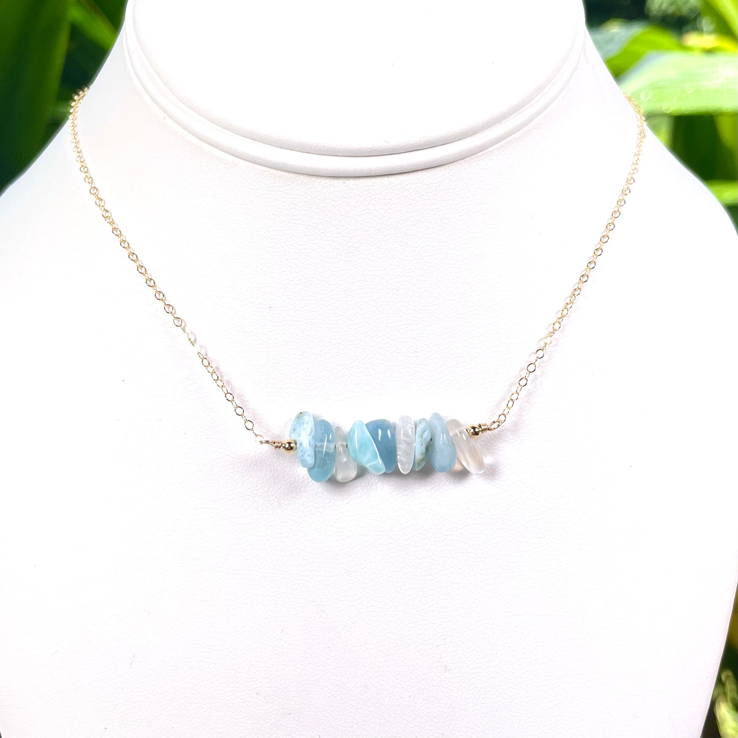 Ocean Gemstone Necklace