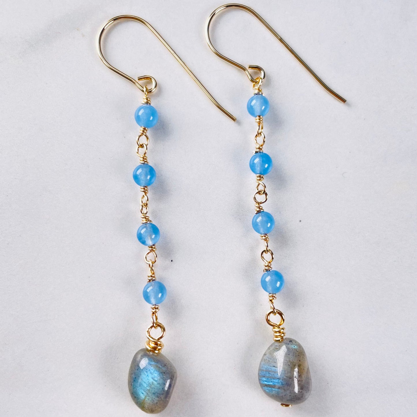 Light Blue Earrings