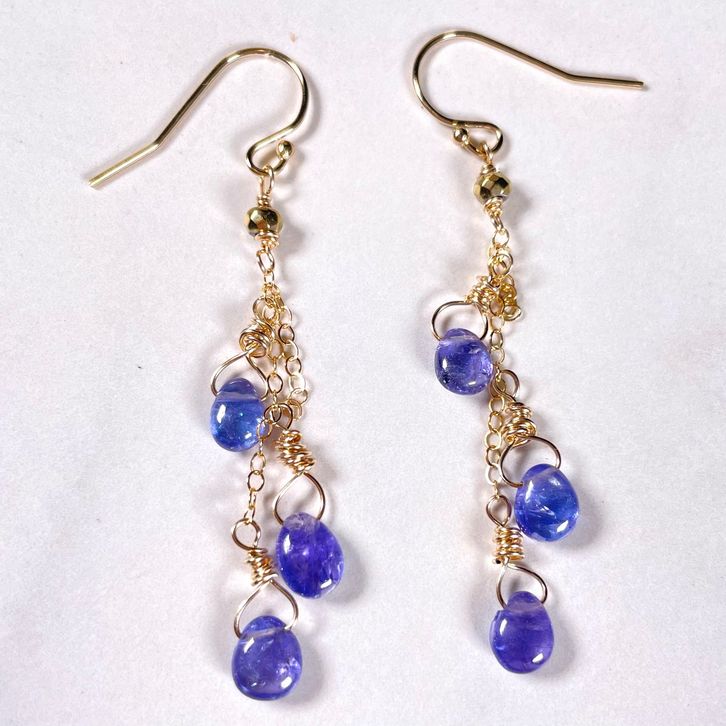 Tanzanite Drop Earrings