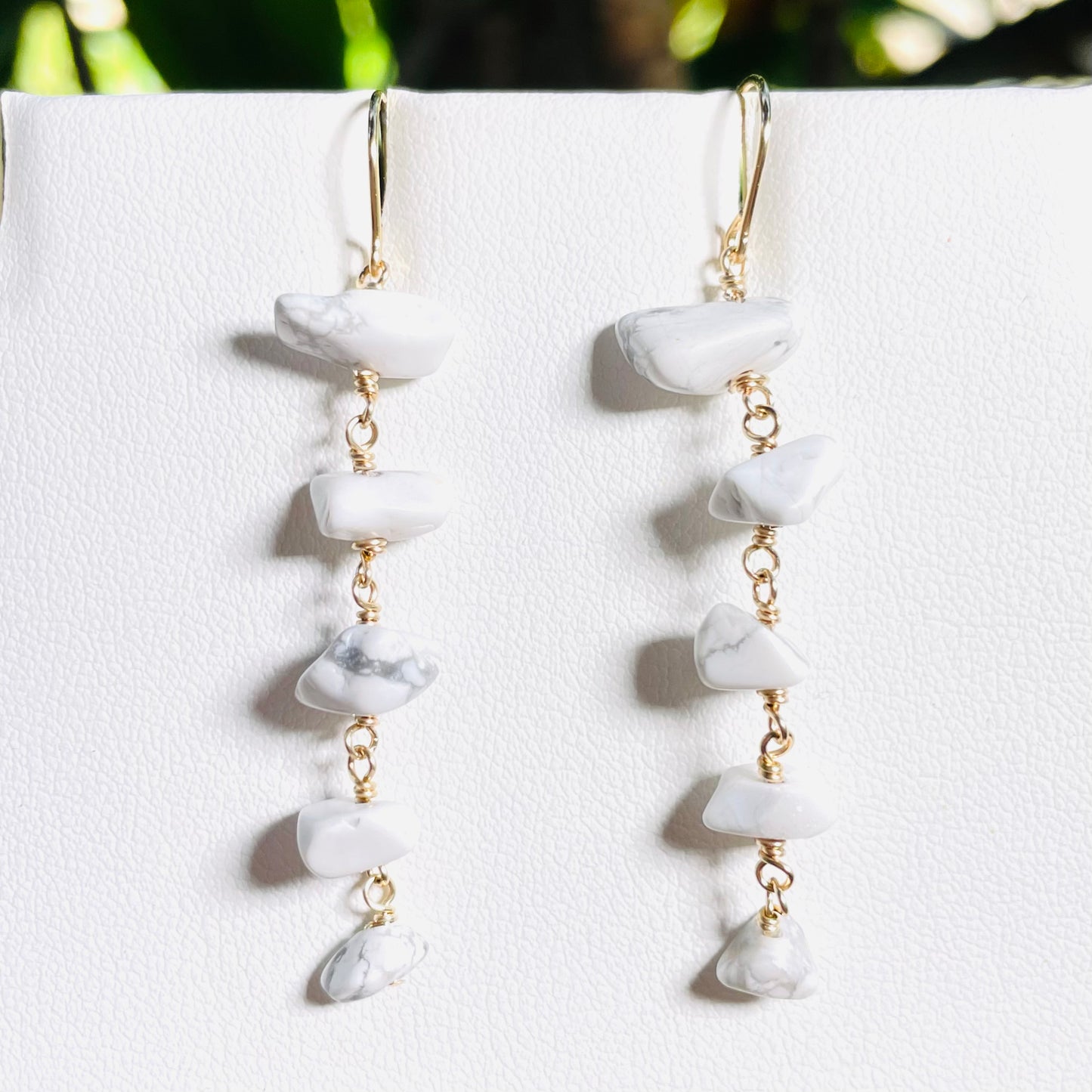 Howlite Earrings