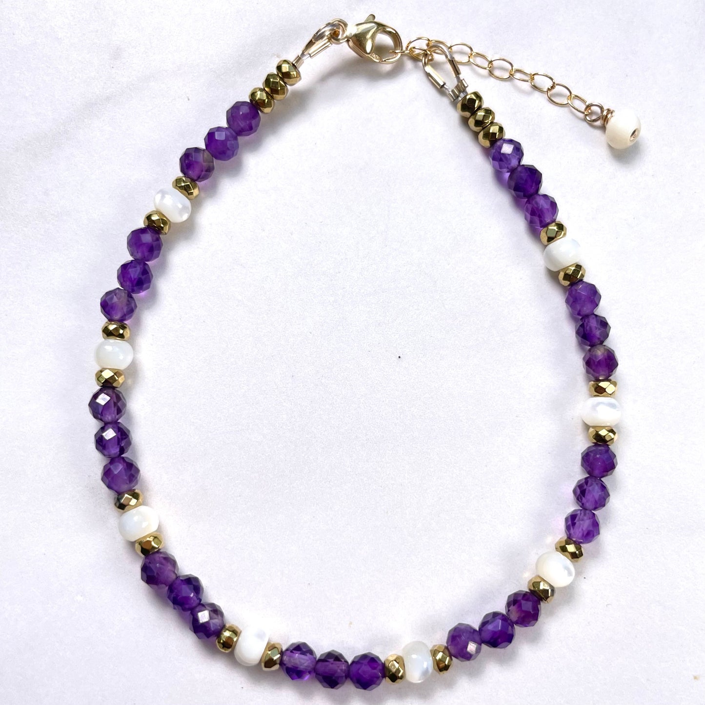 Amethyst Treasure Bracelet