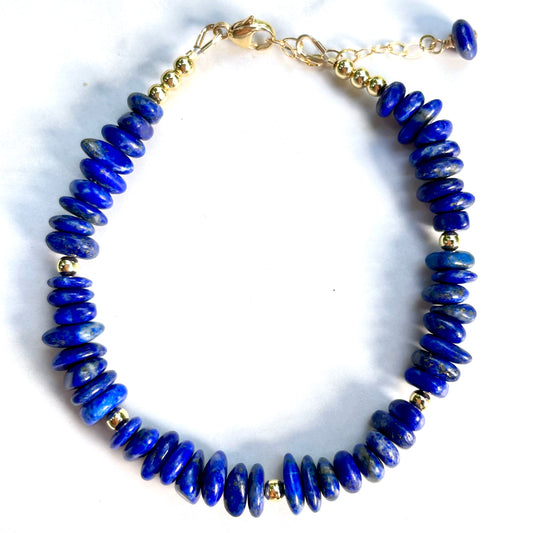 Lapis Lazuli Treasure Bracelet